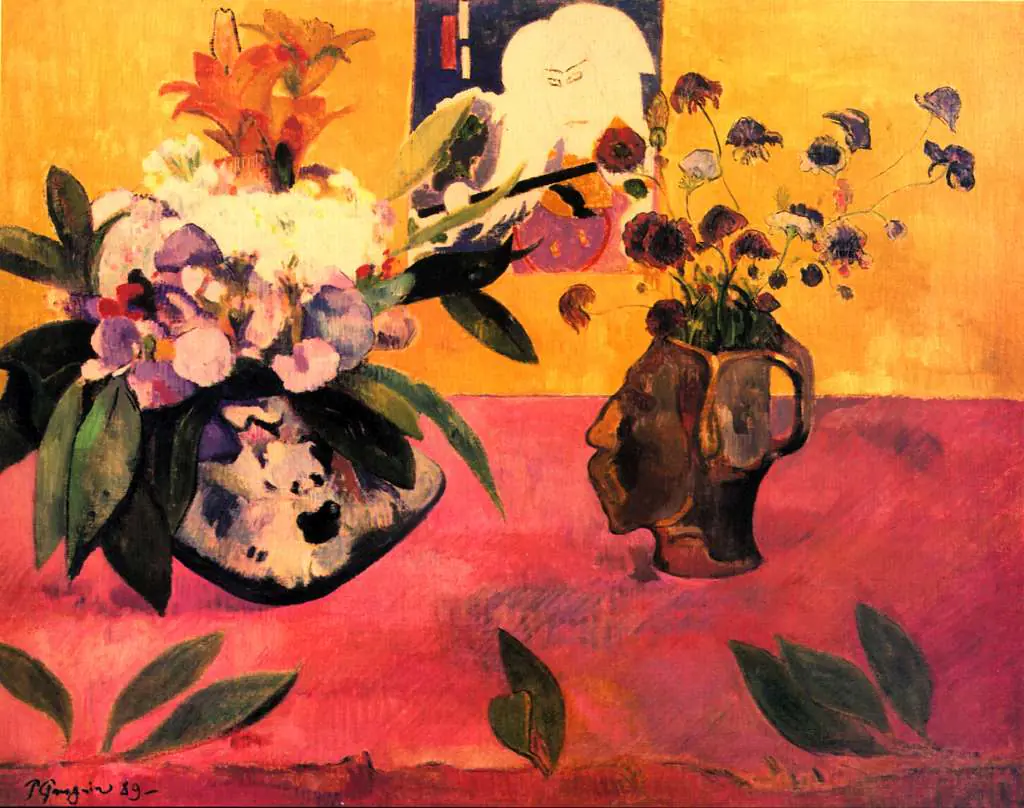 Gauguin: Still Life With Japanese Woodcut