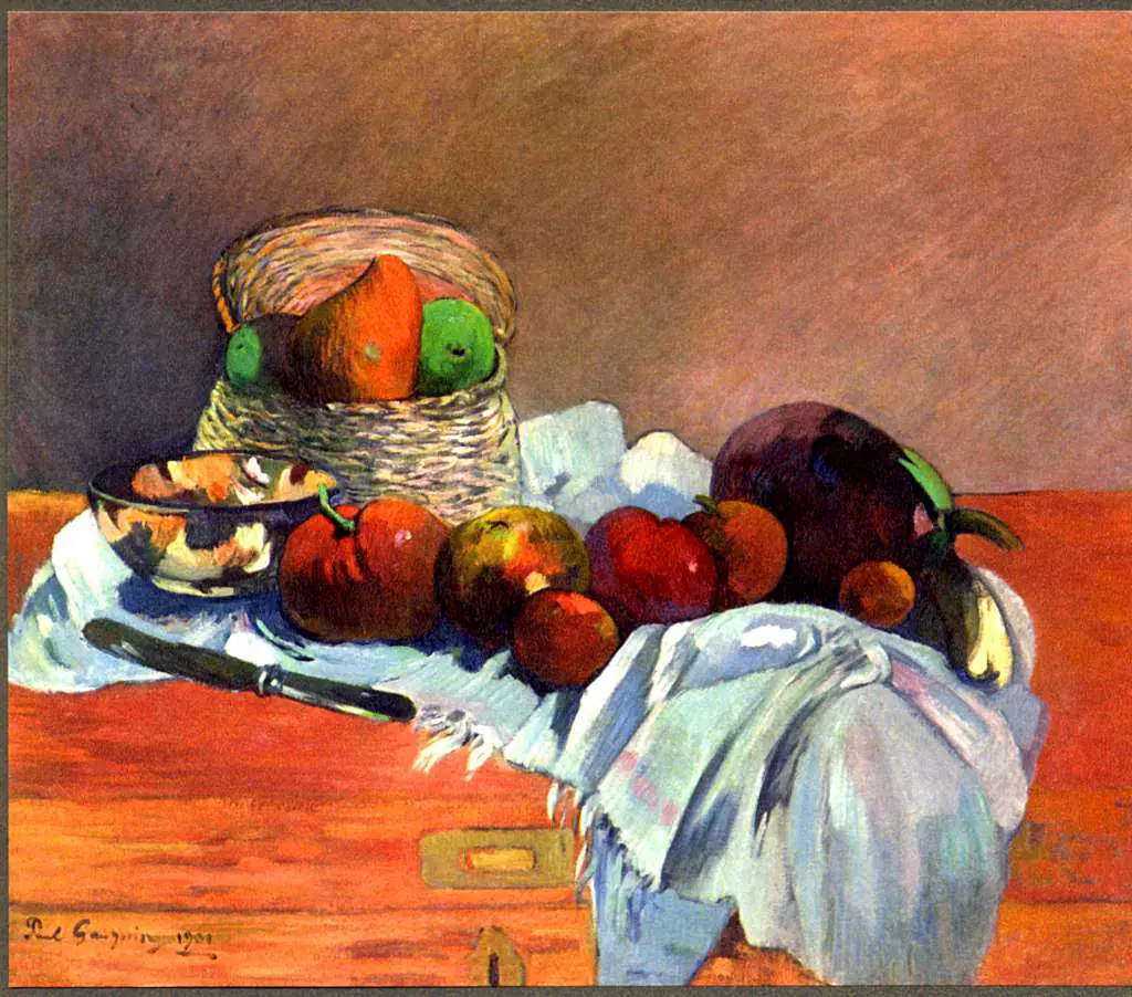 Gauguin: Still Life With Fruits4
