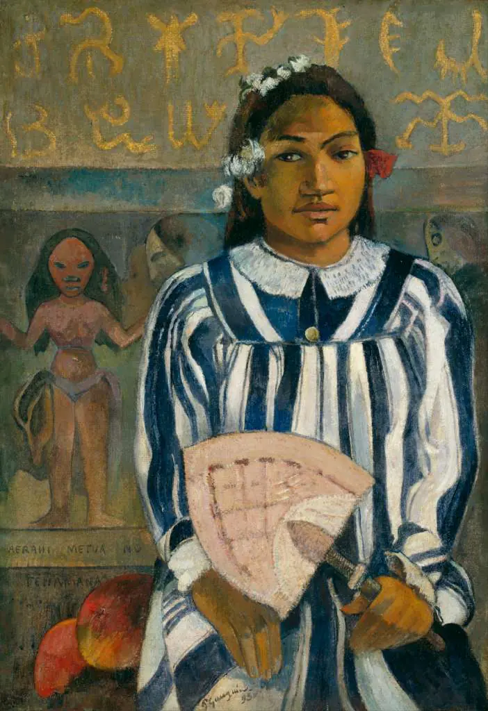 Gauguin: The Ancestors Of Tehamana Or Tehamana Has Many Parents-merahi Metua No Tehamana