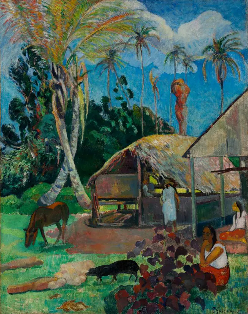 Gauguin: The Black Pigs