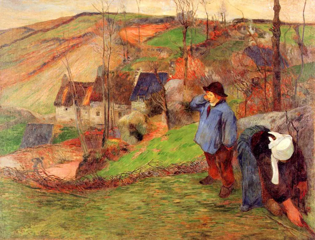 Gauguin: The Breton Shepherd