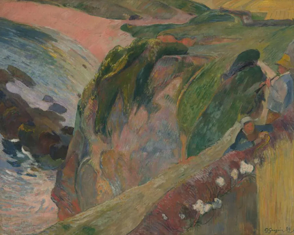 Gauguin: The Flageolet Player On The Cliff