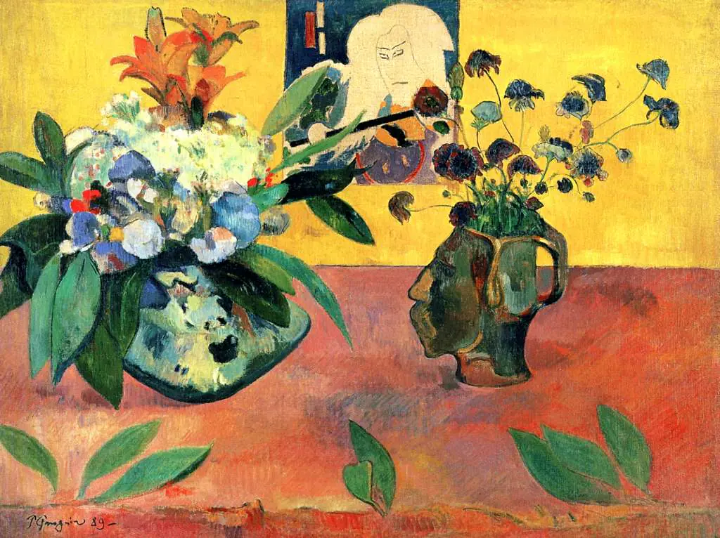 Gauguin: Vase With Flowers1