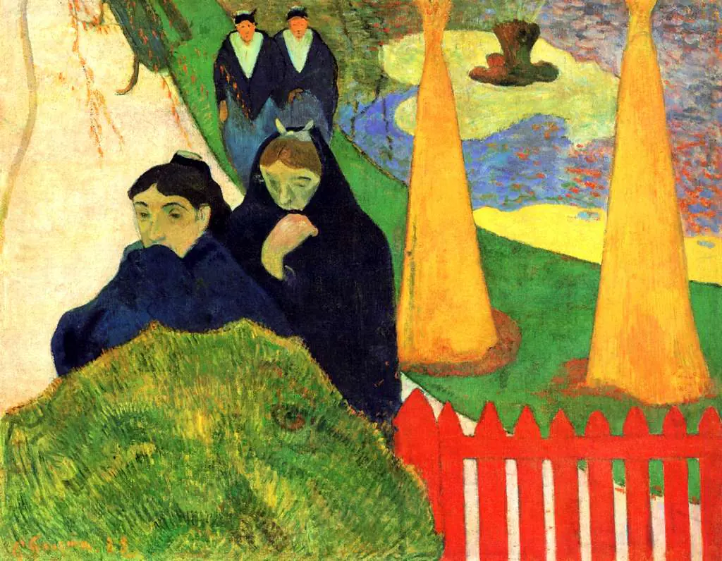 Gauguin: Winter Garden In Arles