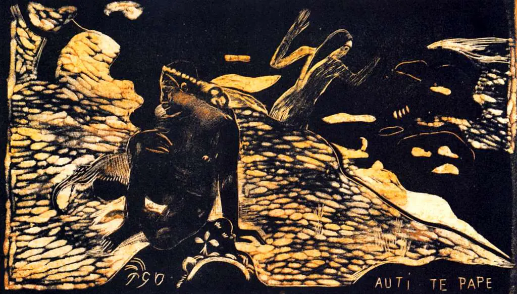 Gauguin: Woman By The River