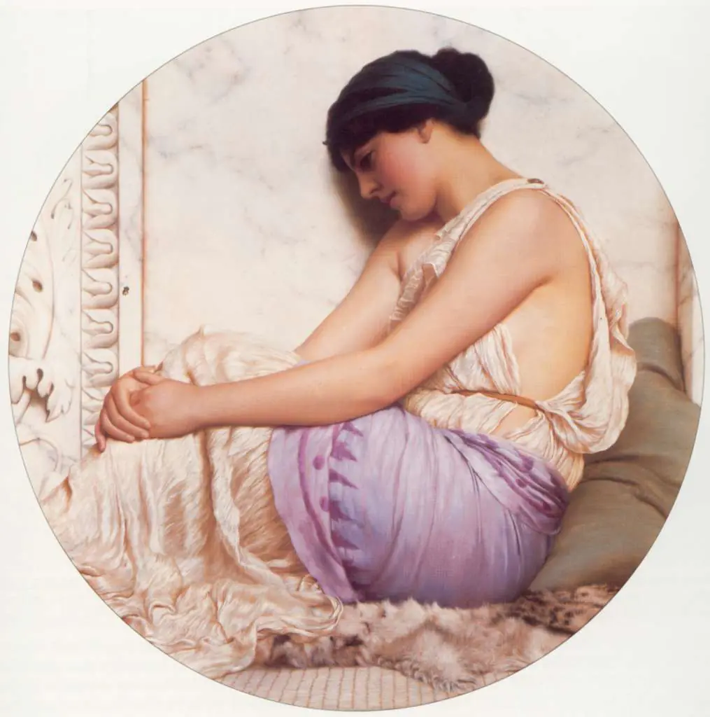 Godward: A Grecian Girl 1908