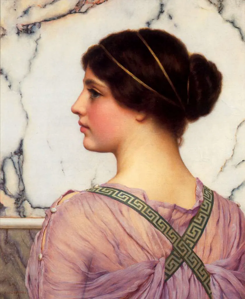 Godward: A Grecian Lovely