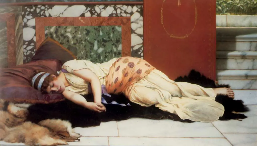 Godward: Endymion 1893