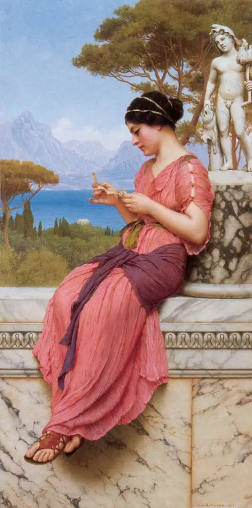 Godward: Le Billet Doux