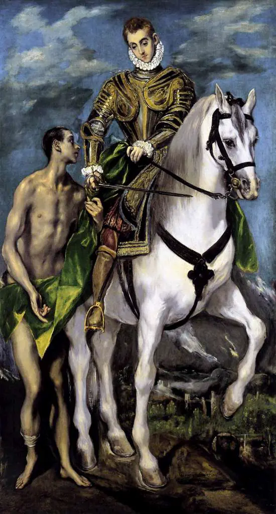 El Greco: St Martin And The Beggar