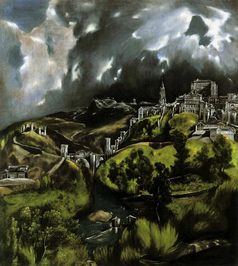 El Greco: View Of Toledo