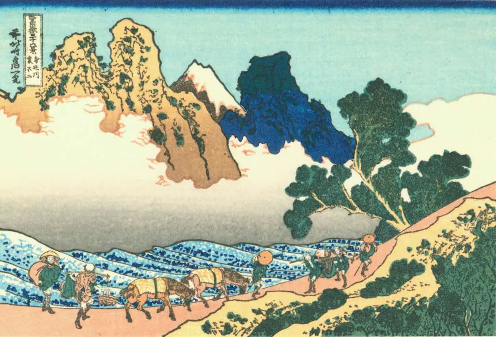 Hokusai: Back-fuji