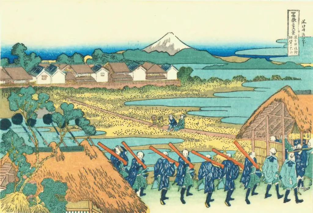Hokusai: Gay-quariers