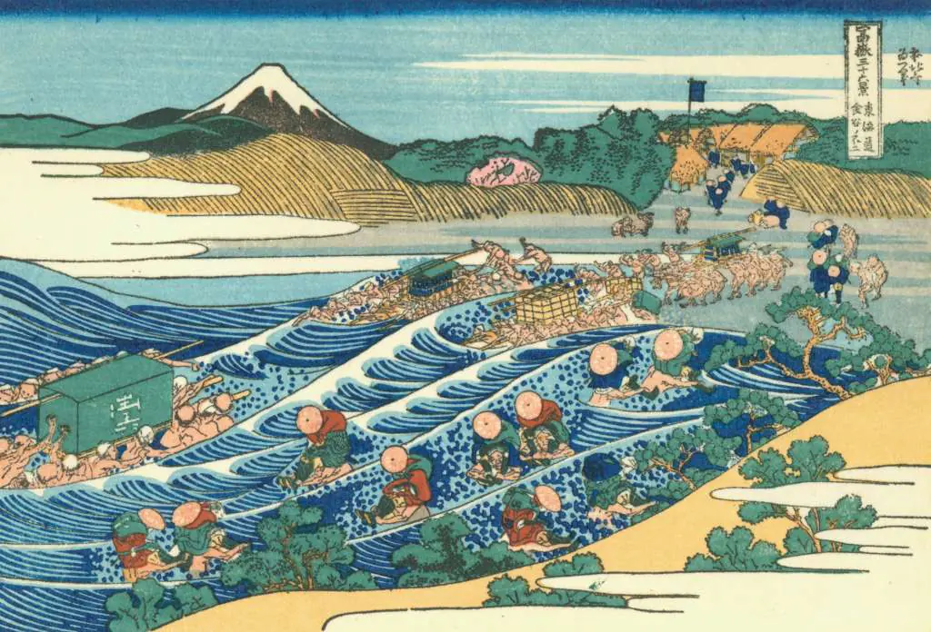 Hokusai: Kanaya