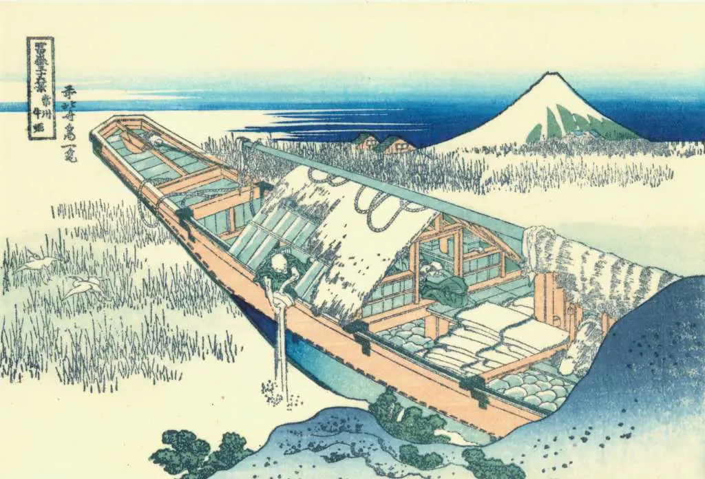 Hokusai: Ushibori