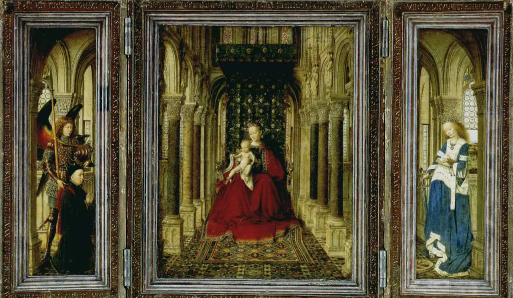 Jan van Eyck: Small Triptych