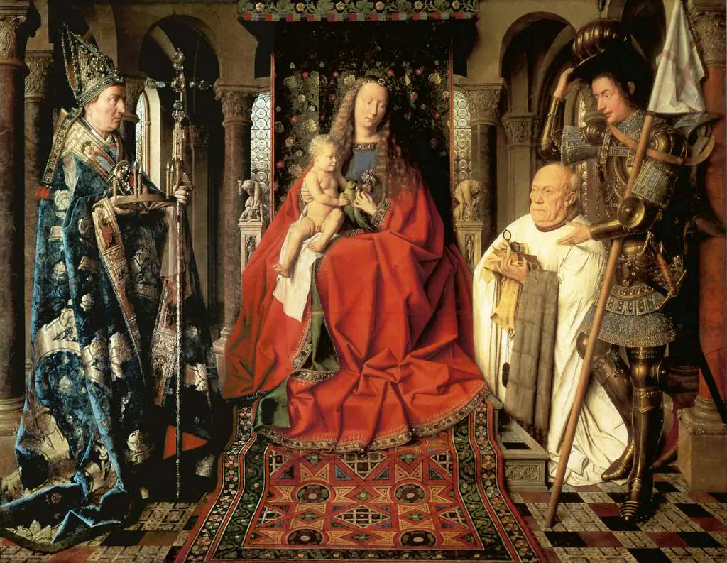 Jan van Eyck: The Madonna With Canon Van Der Paele