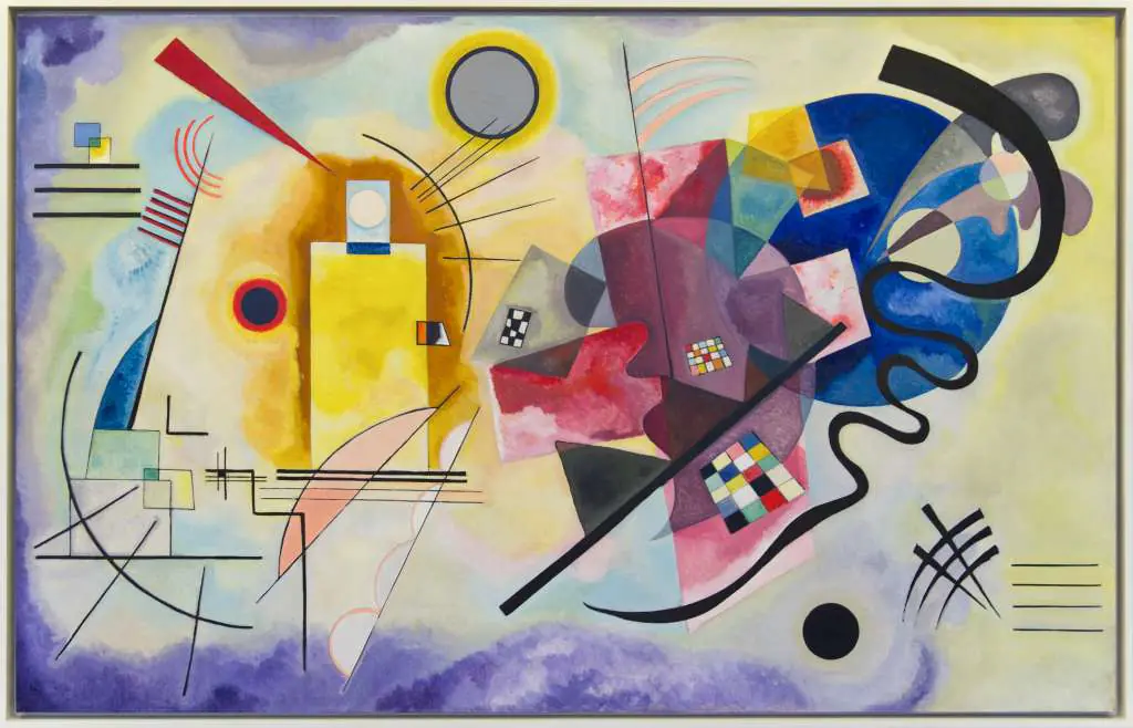 Kandinsky: Jaune Rouge Bleu