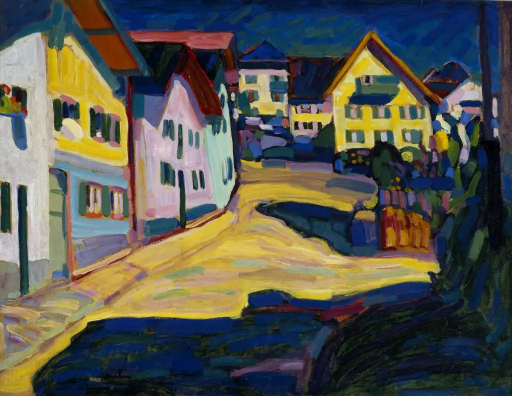 Kandinsky: Murnau Burggrabenstrasse 1 1908