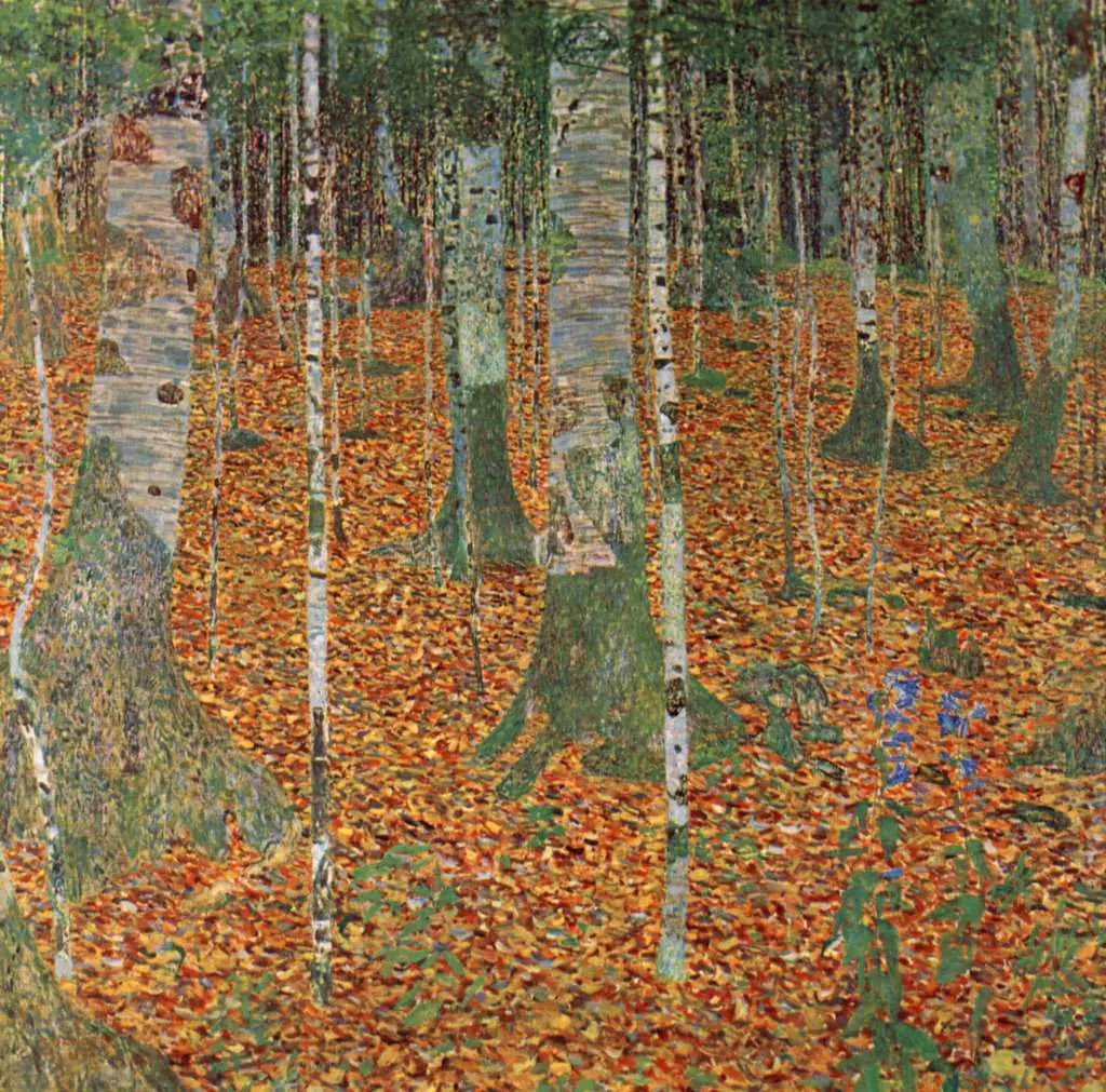 Klimt: Birch Forest