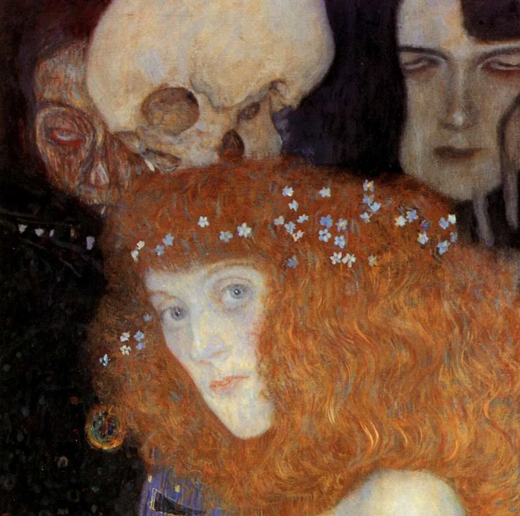 Klimt: Hope I Detail