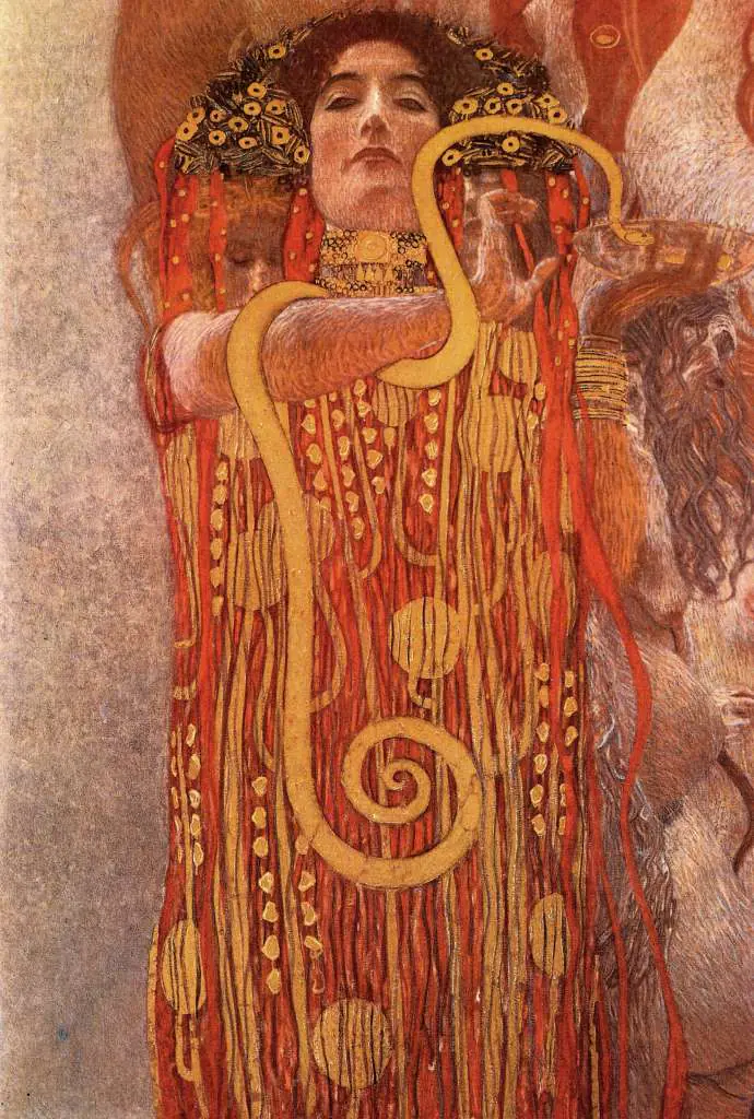Klimt: Hygieia Detail Of Medicine