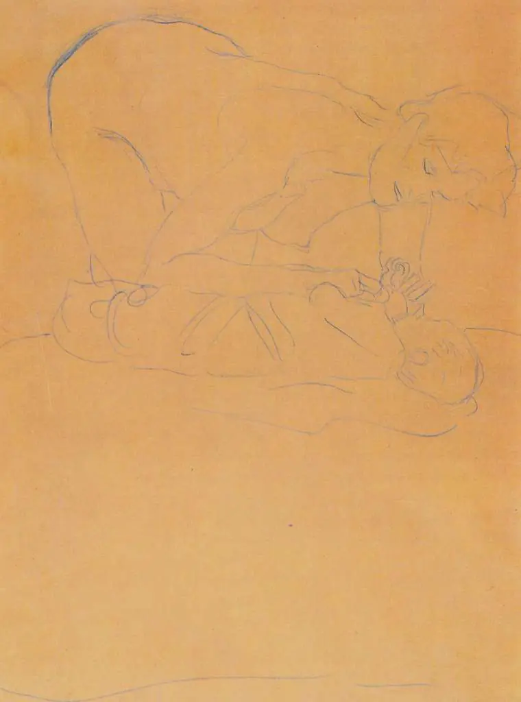 Klimt: Mother And Child