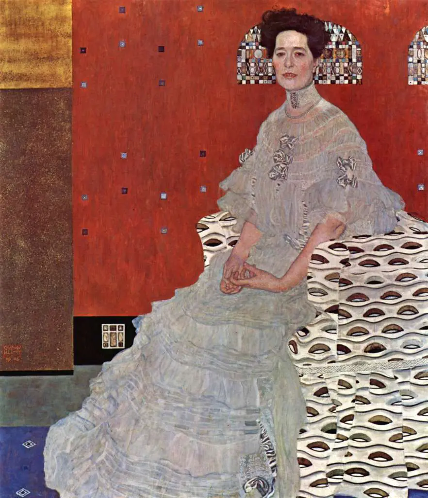 Klimt: Portrait Of Fritza Riedler