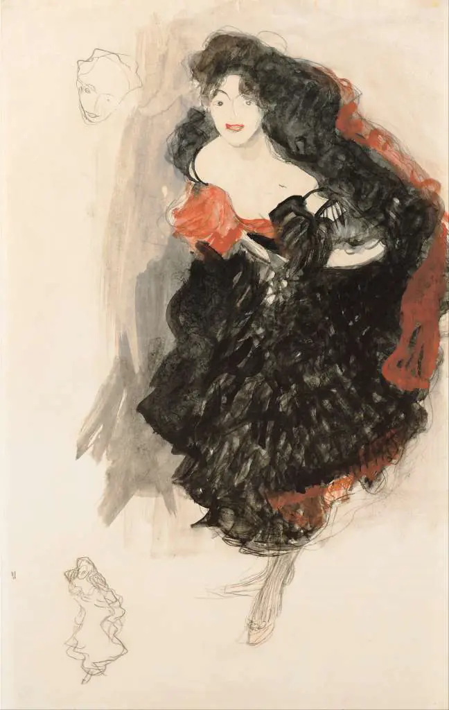 Klimt: Study For Judith Ii