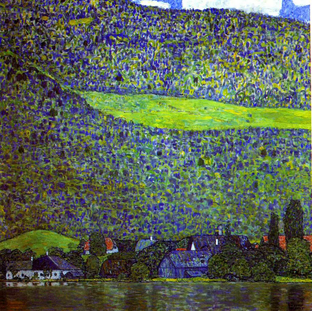 Klimt: Unterach At The Attersee