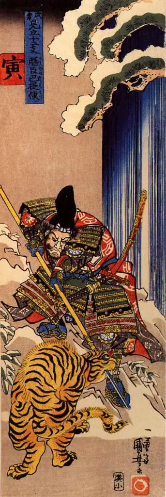 Kuniyoshi: Tiger