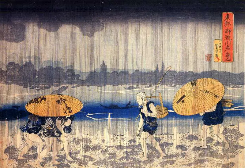 Kuniyoshi: Heavy Rain