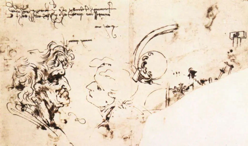 Leonardo Drawings & Studies: 06head2