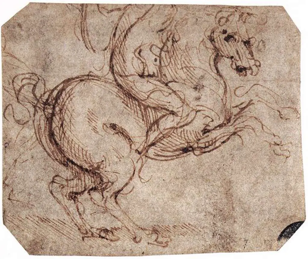Leonardo Drawings & Studies: 10rider