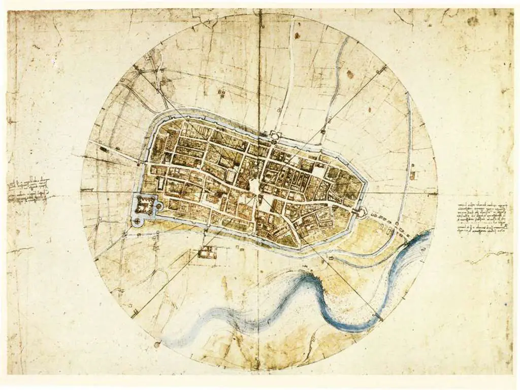 Leonardo Drawings & Studies: 1imola