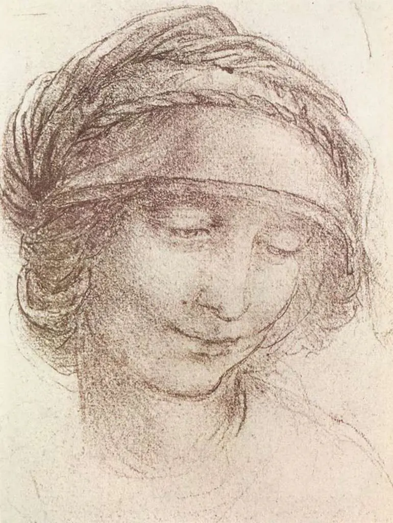 Leonardo Drawings & Studies: 2anne5