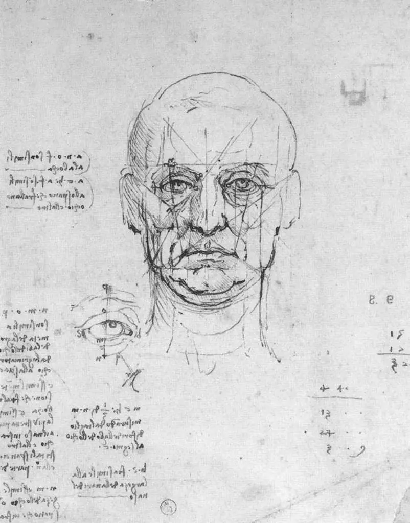 Leonardo Drawings & Studies: 2head1