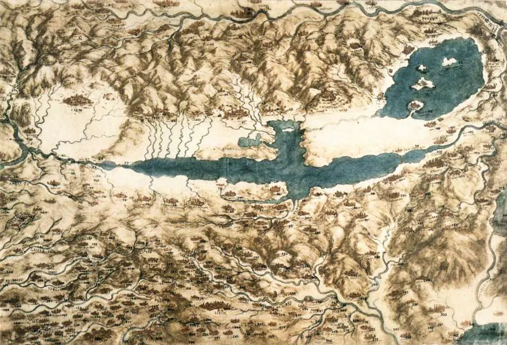 Leonardo Drawings & Studies: 2tuscany