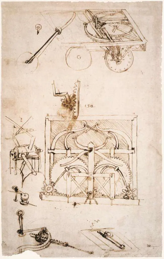Leonardo Drawings & Studies: 4device3