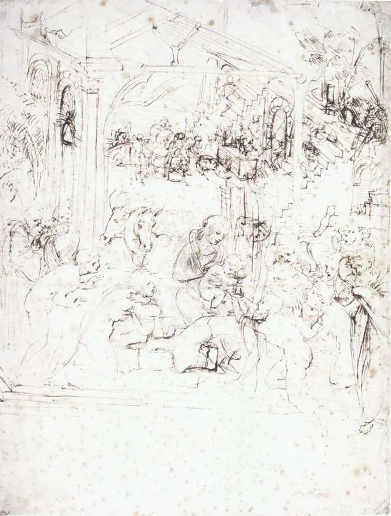 Leonardo Drawings & Studies: 5adorat2