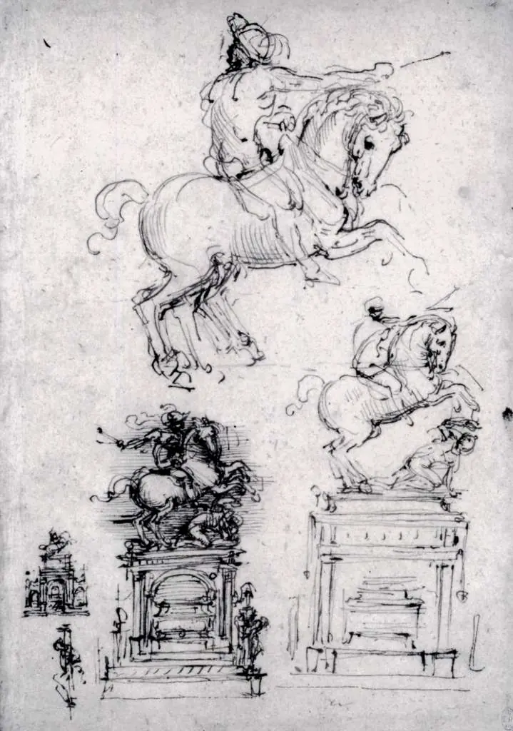 Leonardo Drawings & Studies: Studies