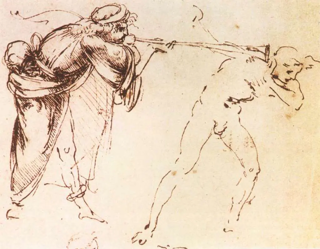 Leonardo Drawings & Studies: Study