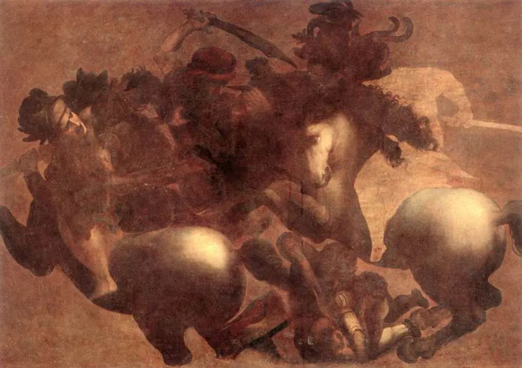 Leonardo Paintings: 1battle2