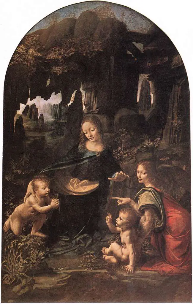 Leonardo Paintings: 2virg P