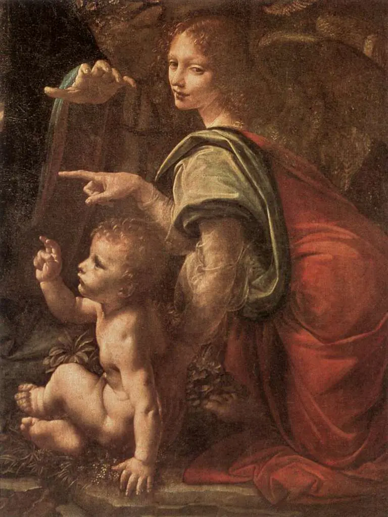 Leonardo Paintings: 2virg P2