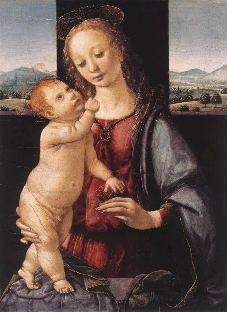 Leonardo Paintings: 3pomegra