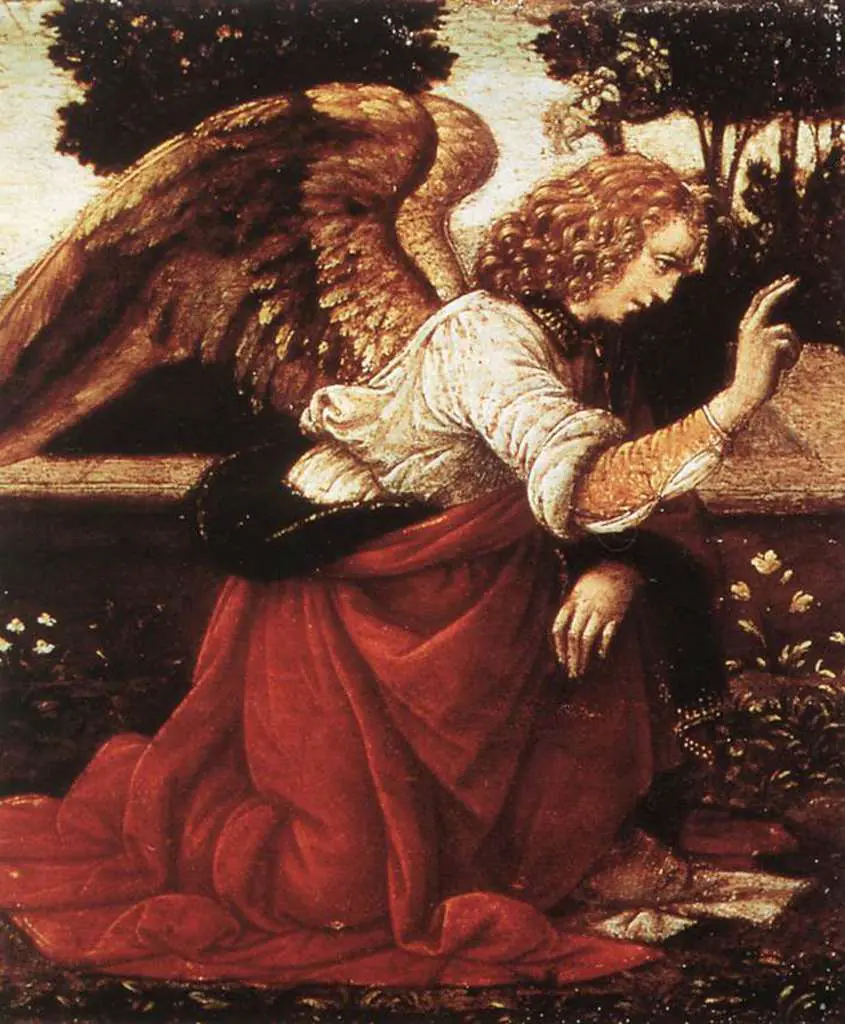 Leonardo Paintings: 7annunc1