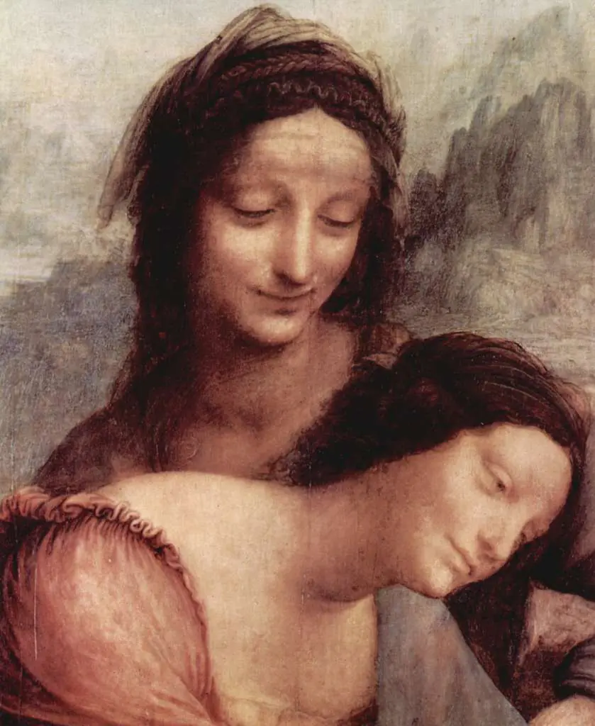 Leonardo Paintings: Anna And Maria