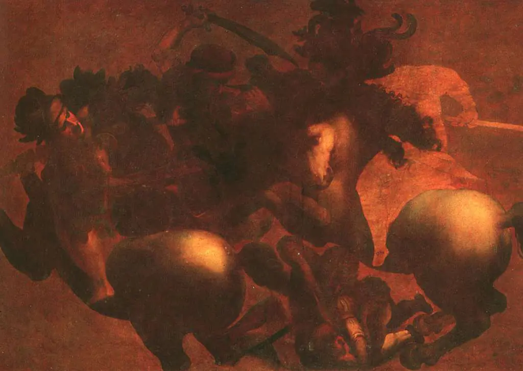 Leonardo Paintings: Battle Of Anghiari Eur