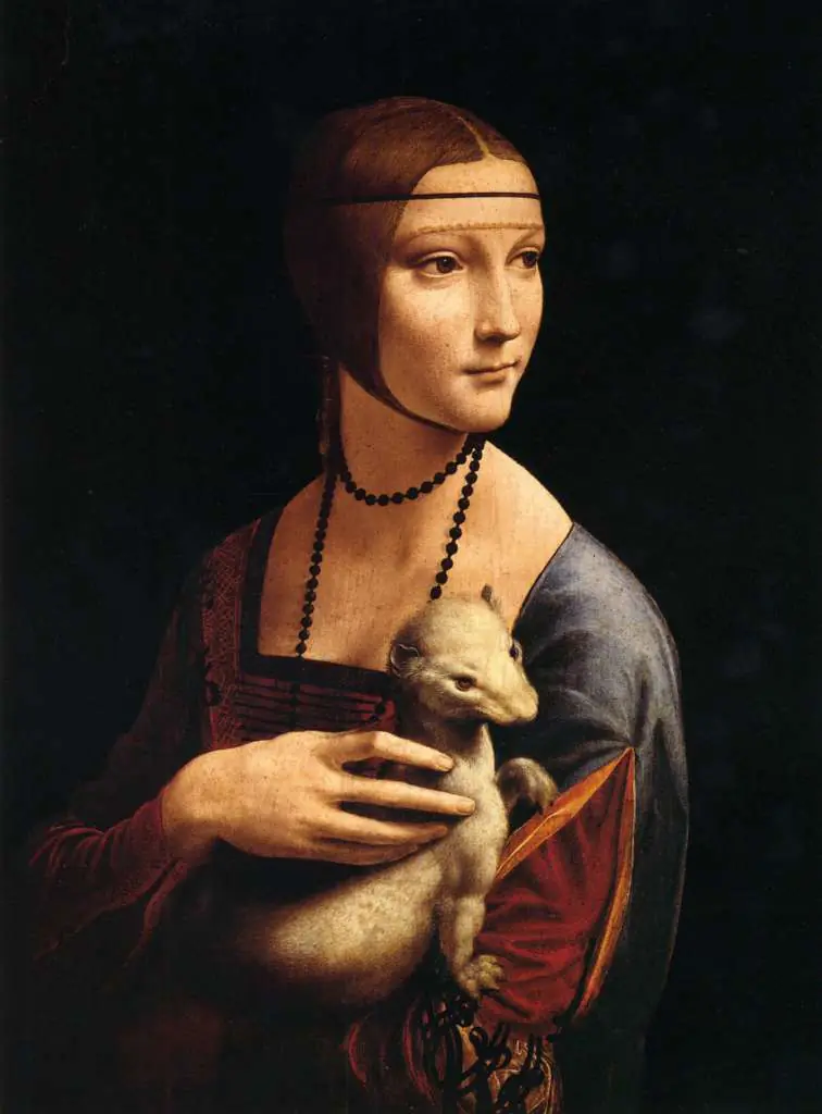 Leonardo Paintings: Lady With An Ermine